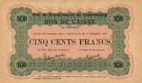 Gallery image for Luxembourg p33a: 500 Francs