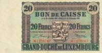 Gallery image for Luxembourg p35: 20 Francs
