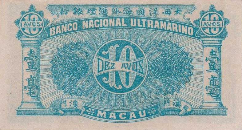 Back of Macau p15: 10 Avos from 1942