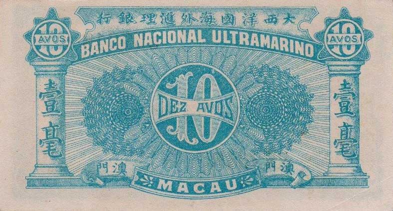 Back of Macau p15: 10 Avos from 1942