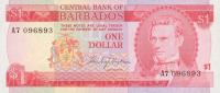 Gallery image for Barbados p29a: 1 Dollar from 1973