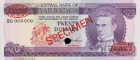 Gallery image for Barbados p34s: 20 Dollars