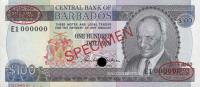 Gallery image for Barbados p35s: 100 Dollars