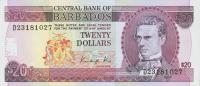 Gallery image for Barbados p39: 20 Dollars