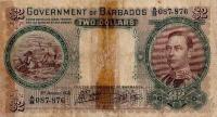 Gallery image for Barbados p3a: 2 Dollars