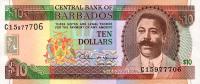 p48 from Barbados: 10 Dollars from 1995