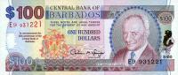 Gallery image for Barbados p53a: 100 Dollars