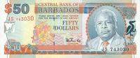 Gallery image for Barbados p58: 50 Dollars