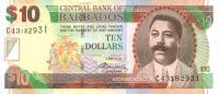 Gallery image for Barbados p68c: 10 Dollars