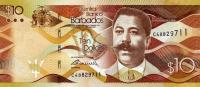 Gallery image for Barbados p75b: 10 Dollars