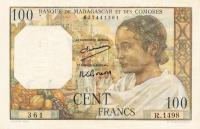 Gallery image for Madagascar p46a: 100 Francs