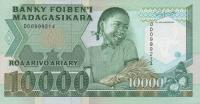 Gallery image for Madagascar p74b: 10000 Francs