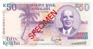 Gallery image for Malawi p28s: 50 Kwacha