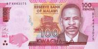 Gallery image for Malawi p65c: 100 Kwacha from 2017