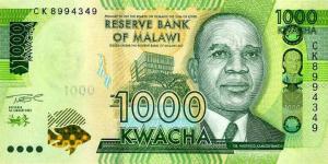 Gallery image for Malawi p67e: 1000 Kwacha