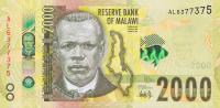 Gallery image for Malawi p69b: 2000 Kwacha