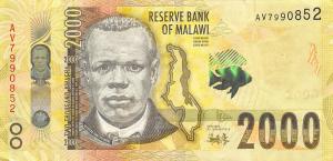 Gallery image for Malawi p69c: 2000 Kwacha