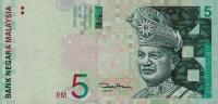 p41b from Malaysia: 5 Ringgit from 2001