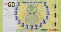 Gallery image for Malaysia p57: 60 Ringgit from 2017
