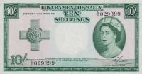 Gallery image for Malta p23a: 10 Shillings
