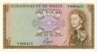 Gallery image for Malta p26a: 1 Pound