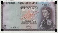 Gallery image for Malta p30s: 5 Pounds