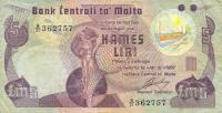 p35b from Malta: 5 Lira from 1979