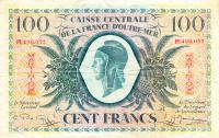Gallery image for Martinique p25a: 100 Francs