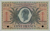 Gallery image for Martinique p25s: 100 Francs