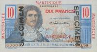 Gallery image for Martinique p28s: 10 Francs
