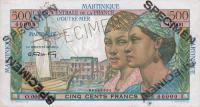 Gallery image for Martinique p32s: 500 Francs