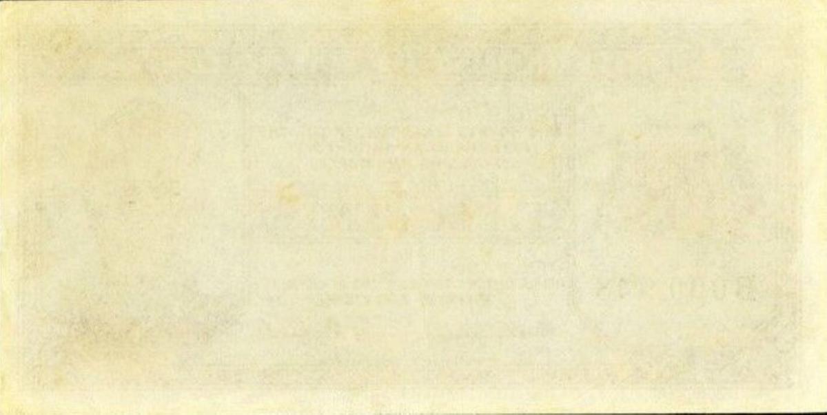 Back of Mauritius p25c: 50 Cents from 1940