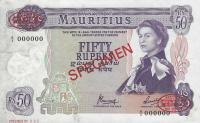 Gallery image for Mauritius p33s: 50 Rupees