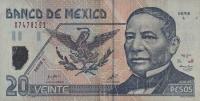 Gallery image for Mexico p116b: 20 Pesos from 2001