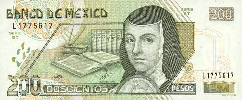 Front of Mexico p119a: 200 Pesos from 2000