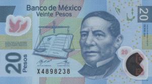 Gallery image for Mexico p122ah: 20 Pesos