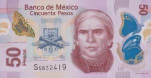Gallery image for Mexico p123Au: 50 Pesos