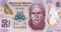 Gallery image for Mexico p123Av: 50 Pesos