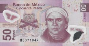 Gallery image for Mexico p123b: 50 Pesos