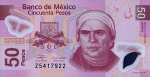 Gallery image for Mexico p123m: 50 Pesos