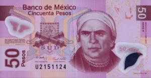 Gallery image for Mexico p123r: 50 Pesos