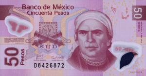 Gallery image for Mexico p123s: 50 Pesos