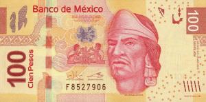 Gallery image for Mexico p124aw: 100 Pesos