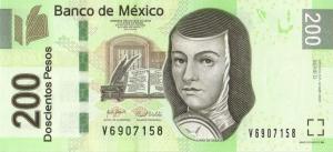 Gallery image for Mexico p125d: 200 Pesos