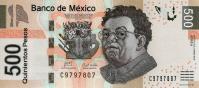 Gallery image for Mexico p126a: 500 Pesos