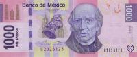 Gallery image for Mexico p127d: 1000 Pesos