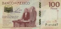 Gallery image for Mexico p130e: 100 Pesos