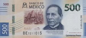 Gallery image for Mexico p133b: 500 Pesos
