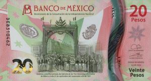 Gallery image for Mexico p136c: 20 Pesos