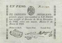 Gallery image for Mexico p1a: 1 Peso